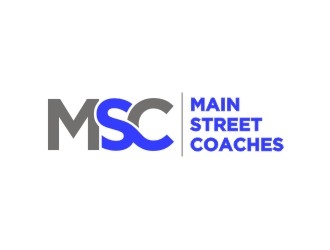 Main Street Coaches logo design by agil