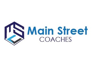 Main Street Coaches logo design by ruthracam