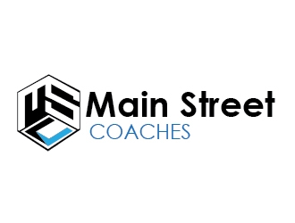 Main Street Coaches logo design by ruthracam