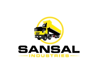 Sansal Industries logo design by karjen