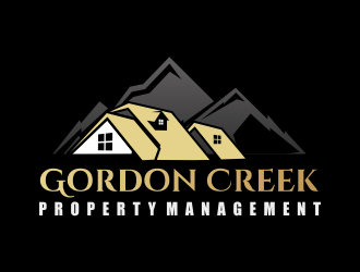 Gordon Creek Property Management  logo design by Greenlight