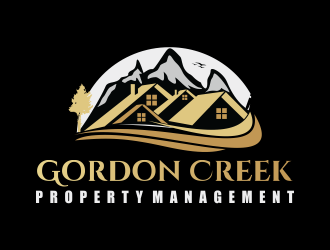 Gordon Creek Property Management  logo design by Greenlight