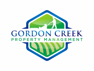 Gordon Creek Property Management  logo design by hidro