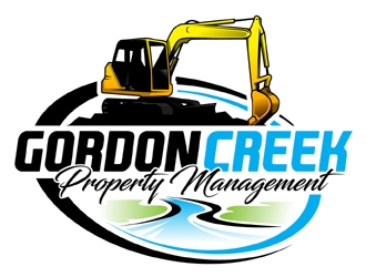 Gordon Creek Property Management  logo design by MAXR