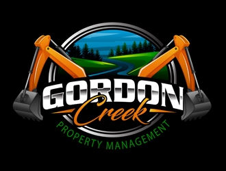 Gordon Creek Property Management  logo design by DreamLogoDesign
