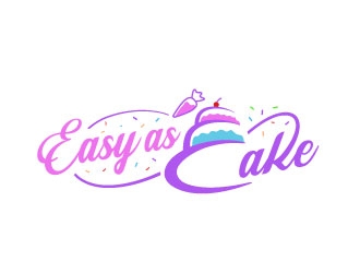 Easy As Cake logo design by DesignPal