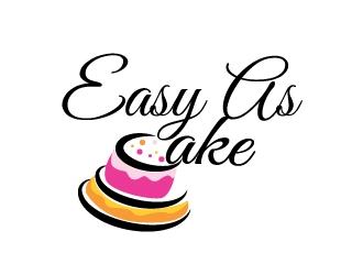 Easy As Cake logo design by KreativeLogos