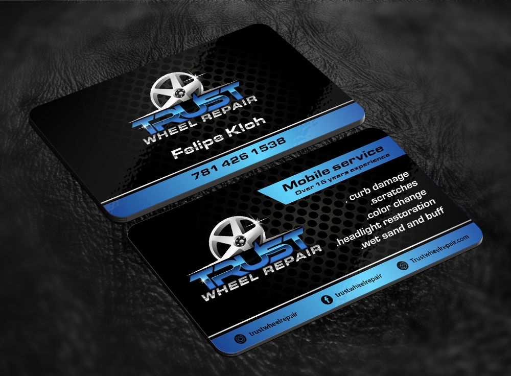 Trust Wheel Repair  logo design by abss