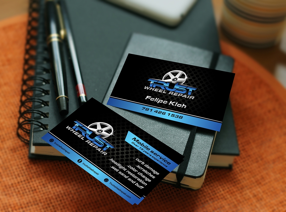 Trust Wheel Repair  logo design by abss