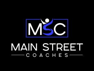 Main Street Coaches logo design by MonkDesign