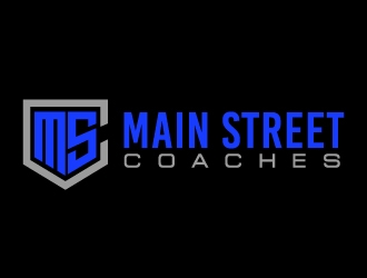 Main Street Coaches logo design by MonkDesign