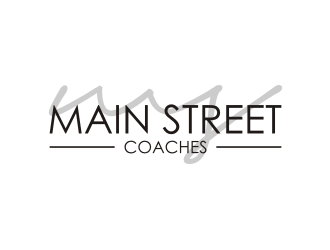 Main Street Coaches logo design by rief