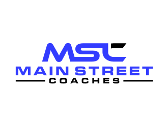 Main Street Coaches logo design by Zhafir