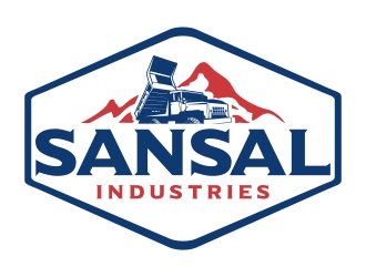 Sansal Industries logo design by cikiyunn
