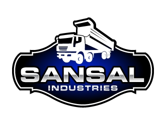 Sansal Industries logo design by karjen