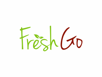 FRESHGO logo design by menanagan