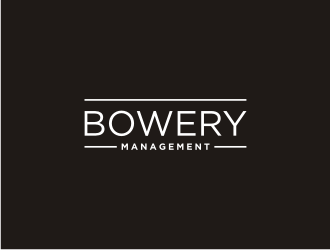 Bowery Management  logo design by bricton