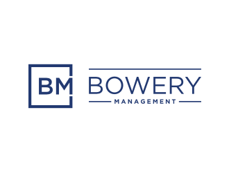 Bowery Management  logo design by bricton