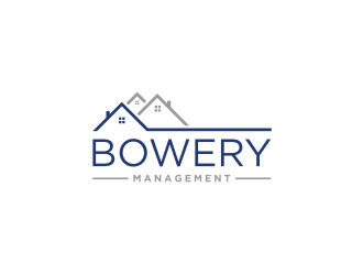 Bowery Management  logo design by bricton