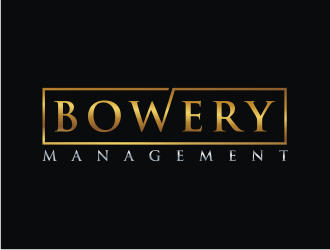 Bowery Management  logo design by bricton