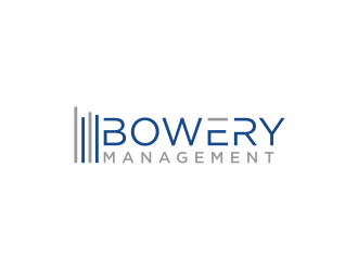 Bowery Management  logo design by bricton