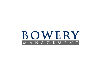 Bowery Management  logo design by salis17