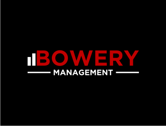 Bowery Management  logo design by hopee