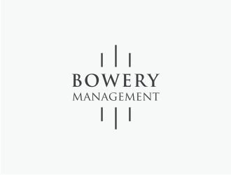Bowery Management  logo design by Susanti