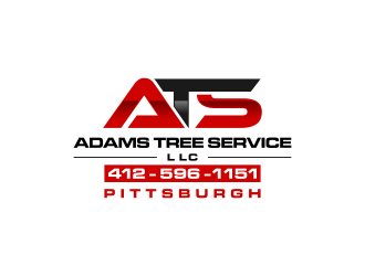 Adams Tree Service, LLC  logo design by haidar