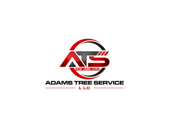 Adams Tree Service, LLC  logo design by haidar