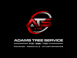 Adams Tree Service, LLC  logo design by haidar