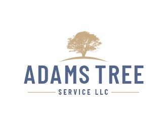 Adams Tree Service, LLC  logo design by ManusiaBaja