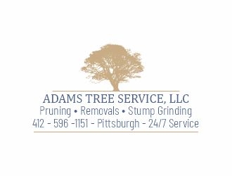 Adams Tree Service, LLC  logo design by ManusiaBaja