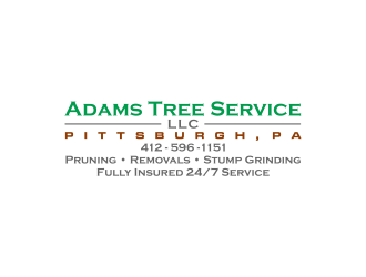 Adams Tree Service, LLC  logo design by scolessi