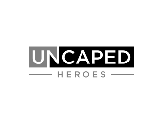 Uncaped Heroes logo design by p0peye