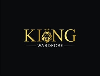 The King Wardrobe logo design by Ulid