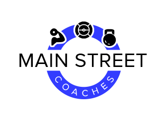 Main Street Coaches logo design by BeDesign