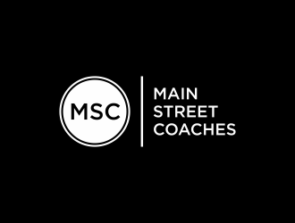 Main Street Coaches logo design by menanagan