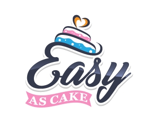 Easy As Cake logo design by nexgen