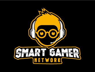 Smart Gamer Network logo design by MUSANG