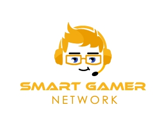 Smart Gamer Network logo design by BeezlyDesigns
