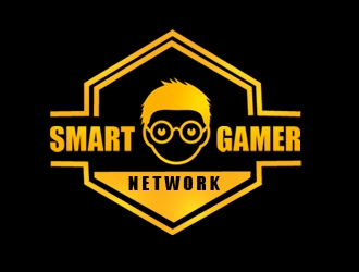 Smart Gamer Network logo design by nikkl