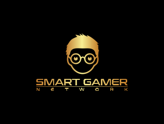 Smart Gamer Network logo design by giphone
