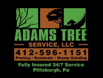 Adams Tree Service, LLC  logo design by creativemind01