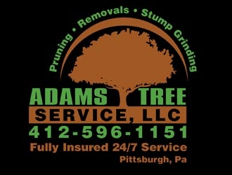 Adams Tree Service, LLC  logo design by creativemind01