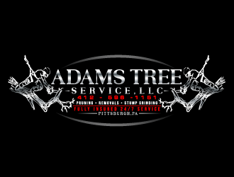 Adams Tree Service, LLC  logo design by Suvendu