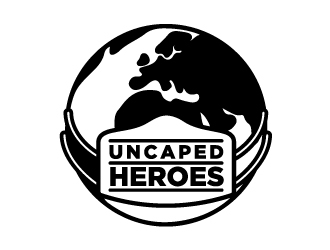 Uncaped Heroes logo design by simarkto
