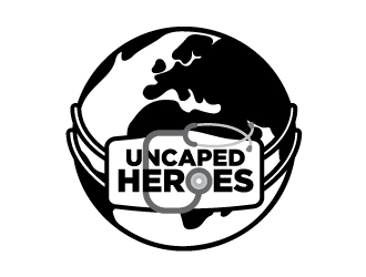 Uncaped Heroes logo design by simarkto