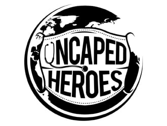 Uncaped Heroes logo design by MAXR
