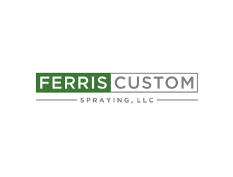 Ferris Custom Spraying, LLC logo design by bricton